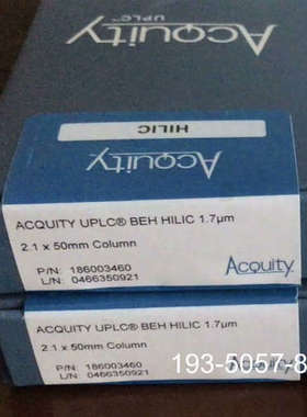 议价【Hilic柱】Waters 186003460 液相色谱柱详谈