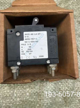原装正品AM3S-A8-LA-07断路器，230V 46A三极，价格详谈