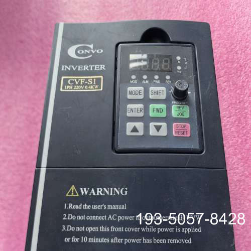 议价CVF-S1-2S0004B 康沃220V0.4KW变频器详谈
