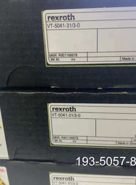 R901196678  VT 5041-3X/3-0 力士乐详谈报价