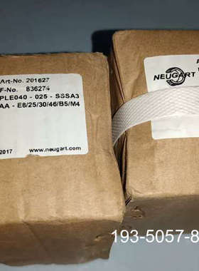 NEUGART纽卡特PLE040-025-SSSA3AA详谈报价