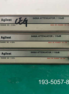 原装正品Agilent 8496A衰减器 都是的，，格详谈