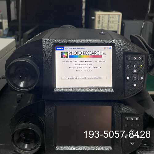 议价出租SpectraScan PR-670分光扫描光谱分析仪色详谈