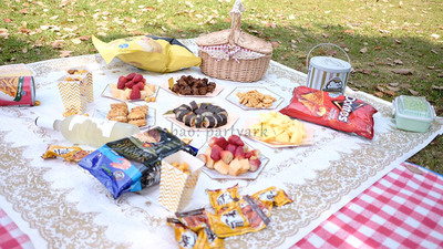 烫银防水正方形银色纸质桌布派对