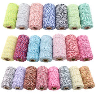 礼盒礼品手帐礼物包装棉线饰品DIY端午粽子捆绑绳子