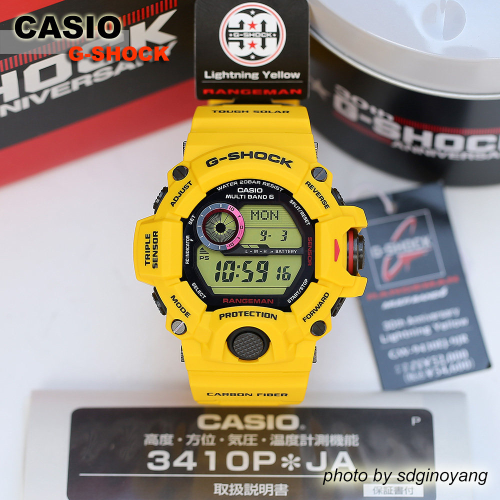 卡西欧G-SHOCK GW-9430EJ-9JR 30周年限定黄猫人 全新结束