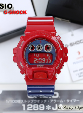 G-SHOCK x UNION x PEGLEG NYC DW-6900UN-4JR 星条旗 全新结束