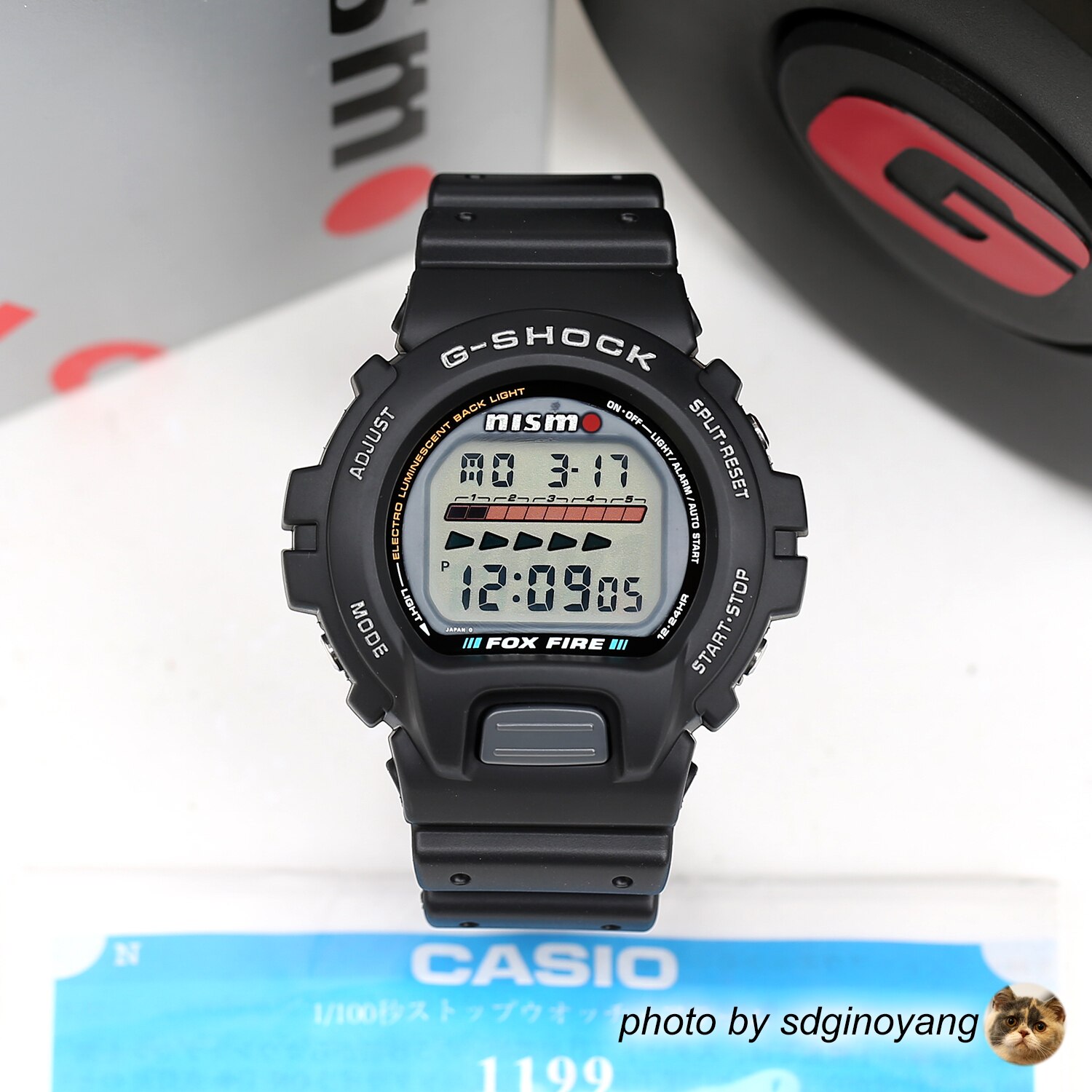CASIO卡西欧G-SHOCKx NISMO日产2001限量联名DW-6600 JDM全新结束