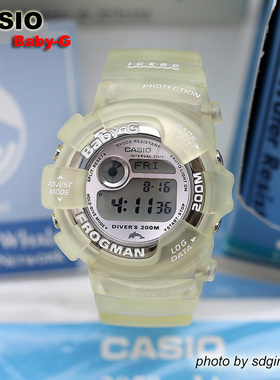 CASIO卡西欧Baby-G BGW-103K-7JR 御藏岛女蛙人(ISO200M)全新结束