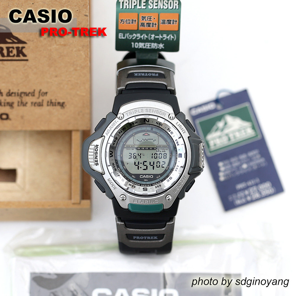 CASIO PROTERK 登山 PRT-41J-1 电子气压经典PRT-40 全新结束