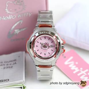 CASIO卡西欧Baby 三丽鸥HelloKitty粉红MSG 551限定全新结束