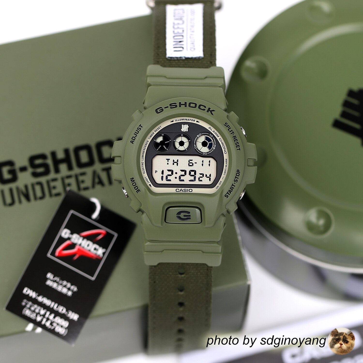 GSHOCK周年纪念军事风联名款腕表