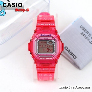 Blue 361联名方块全新结束 girls Cross CASIO卡西欧Baby