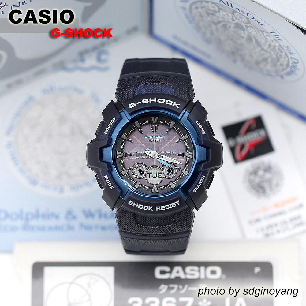 卡西欧CASIO G-SHOCK国际海豚鲸鱼协会限定 GW-1500KJ-2A全新结束