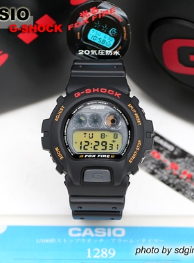 CASIO卡西欧G-SHOCK DW-6900B-9 1995年初代DW-6900日版全新结束