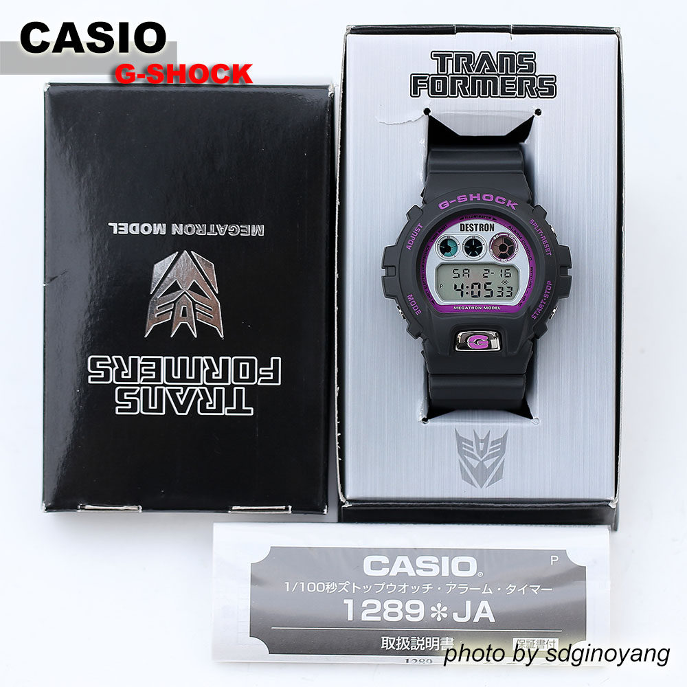 G-SHOCK TRANSFORMERS DW-6900 初代2007电影版变形金刚 全新结束