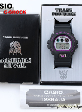 G-SHOCK TRANSFORMERS DW-6900 初代2007电影版变形金刚 全新结束