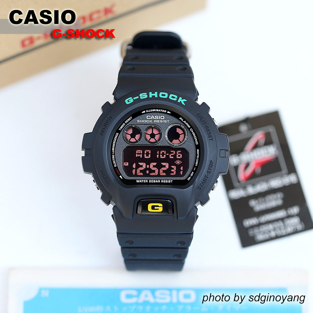 CASIO卡西欧G-SHOCK DW-6900RE-1JF 雷音鸵鸟人方块限定 全新结束