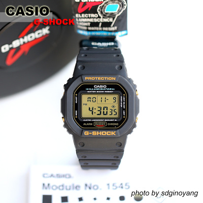CASIO卡西欧G-SHOCK DW-5600EG-9V 2号机5600E方块外海版全新结束