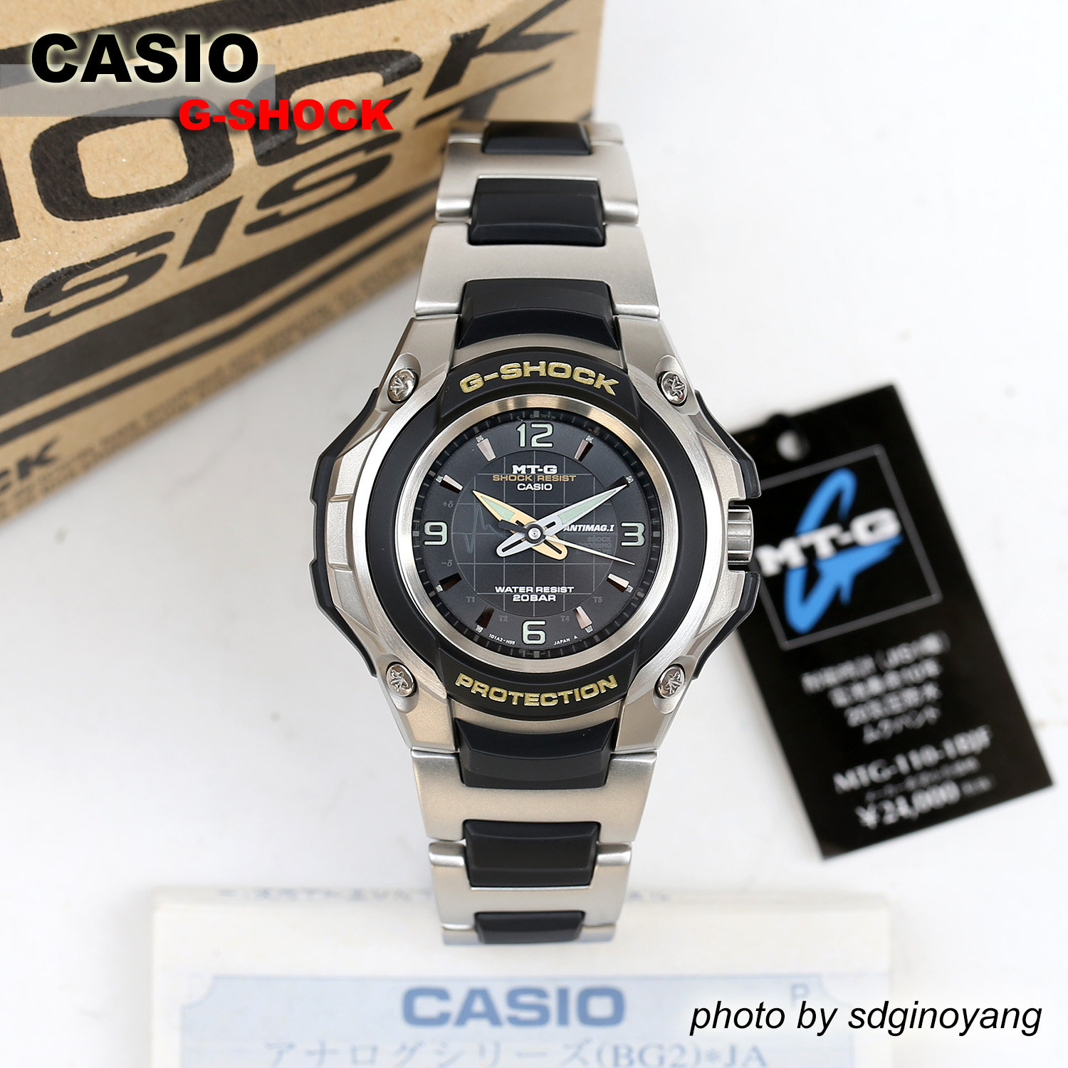 卡西欧G-SHOCK经典大三针腕表