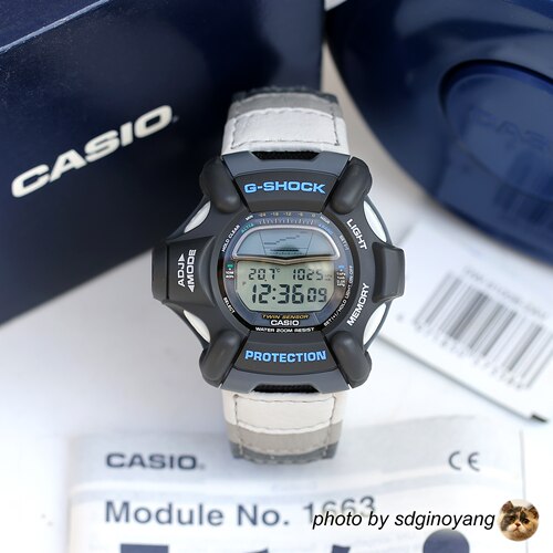 CASIO卡西欧G-SHOCK RISEMAN DW-9100B-2AV初代飞人登山全新结束