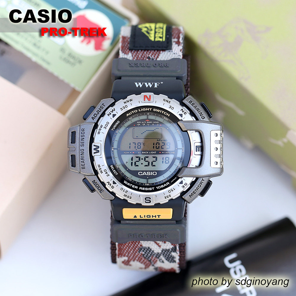 CASIO卡西欧 PRO-TERK PRT-40WVJ-5T WWF世界自然基金会 全新结束