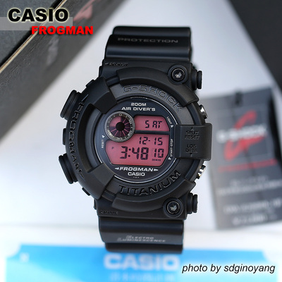 卡西欧蛙人黑衣蛙王限定腕表