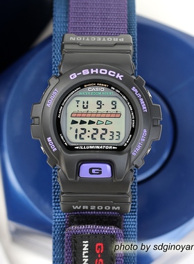 CASIO卡西欧G-SHOCK DW-6600极限运动紫色Inline-Skating全新结束