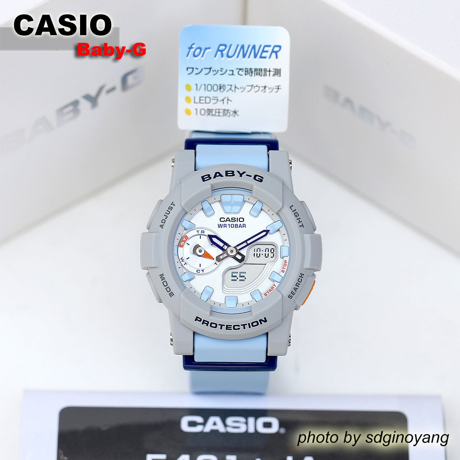 casio尝试跑步系列手表
