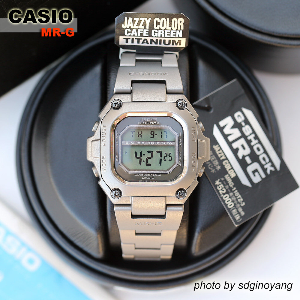 CASIO卡西欧G-SHOCK MRG-110TZ-3 JAZZY COLOR钛合金限定全新结束