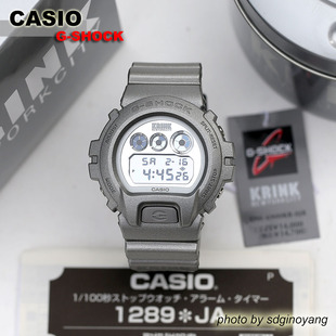 KRINK 涂鸦 CASIO卡西欧G 6900KR 8JR限定全新结束 SHOCK