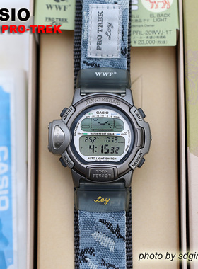 CASIO PRO-TERK PRL-20WVJ-1T 登山WWF世界自然基金会 全新结束