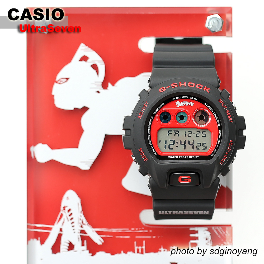 CASIO G-SHOCK x UltraSeven DW-6900赛文奥特曼45周年全新现货