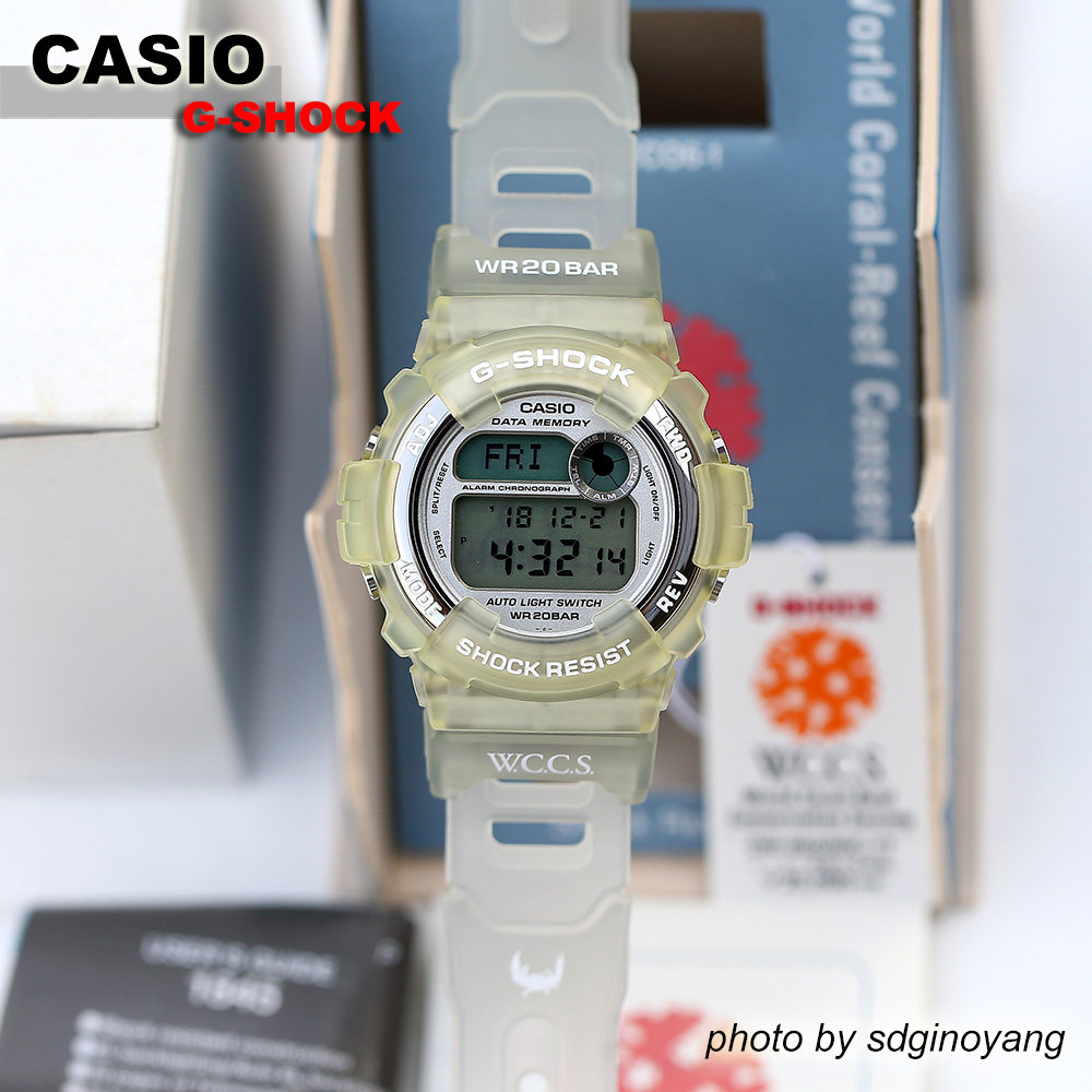 CASIO卡西欧G-SHOCK DW-9600WC-7T 钛合金珊瑚礁协会限定全新结束