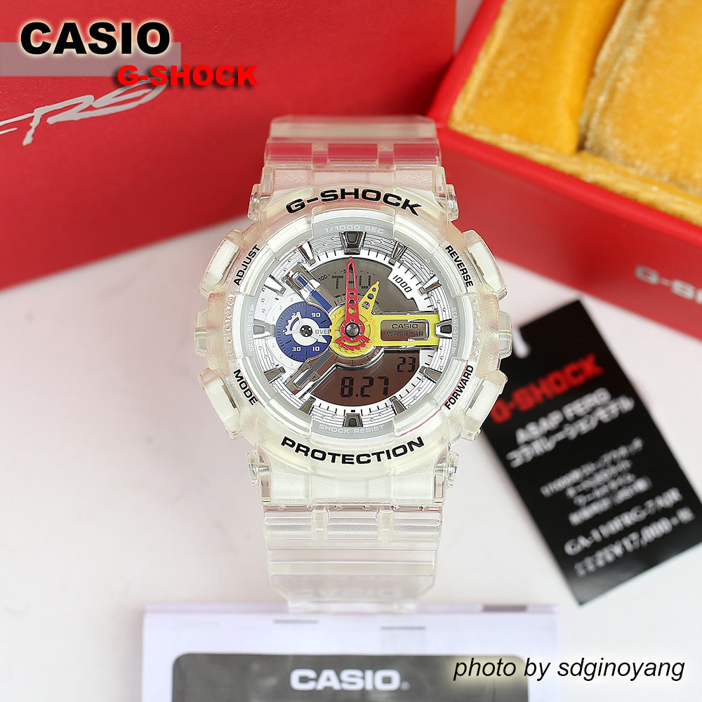 casio g-shock x a$ap ferg联名ga-110frg-7ajr 日版限定全新现货