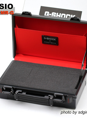 CASIO卡西欧G-SHOCK × PROTECA MR-G 宝盒非卖品 手提箱全新现货