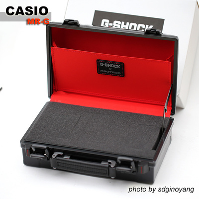 CASIO卡西欧G-SHOCK × PROTECA MR-G 宝盒非卖品 手提箱全新现货