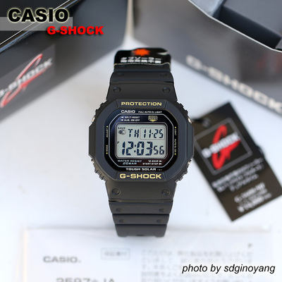 casio卡西欧初代太阳能方块腕表