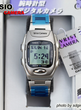 CASIO 卡西欧 CAMERA WQV-2D-8JR (潮人达人可拍照手表) 全新结束