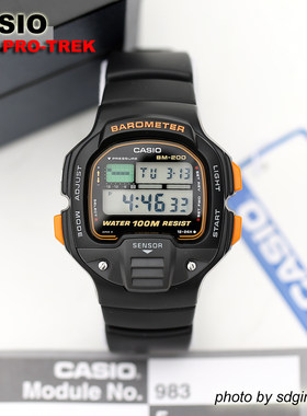 CASIO 卡西欧 PRO-TERK BM-200W-1V 登山始祖鸟1990年产 全新结束