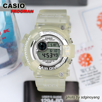 CASIO卡西欧G-SHOCK FROGMAN DW-8250WC-7AT WCCS 蛙人 全新结束