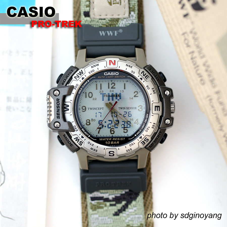 CASIO 卡西欧 PRO-TERK PRT-50WWJ-5AT WWF系列绝版登山 全新结束