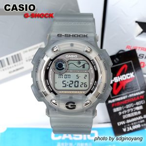 CASIO卡西欧G-SHOCK DW-8600MS-8T限定烟熏渔人钛合金全新结束