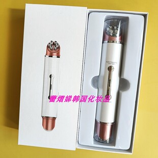 外贸出口双头焕颜充电震动美容仪笔面眼部护理LED电子精华导入仪