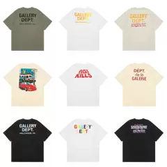 GALLERY DEPT water washed vintage American retro high street short sleeved T-shirt vintage fashion brand men's and women's T-shirt