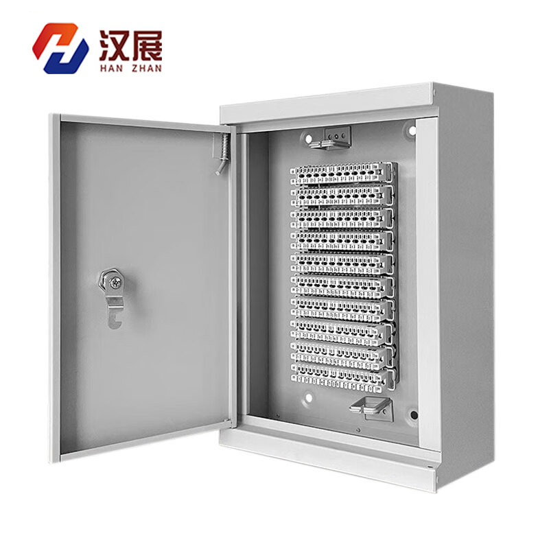 汉展 HZ-FJX 电话配线箱分线盒电缆交接箱壁挂式分线箱室内明装