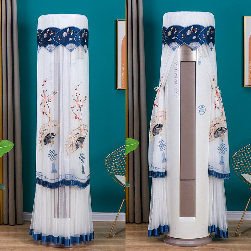 美的风酷3匹立式空调罩KFR-72LW/N8MJC1B圆形柜机开机不取防尘套