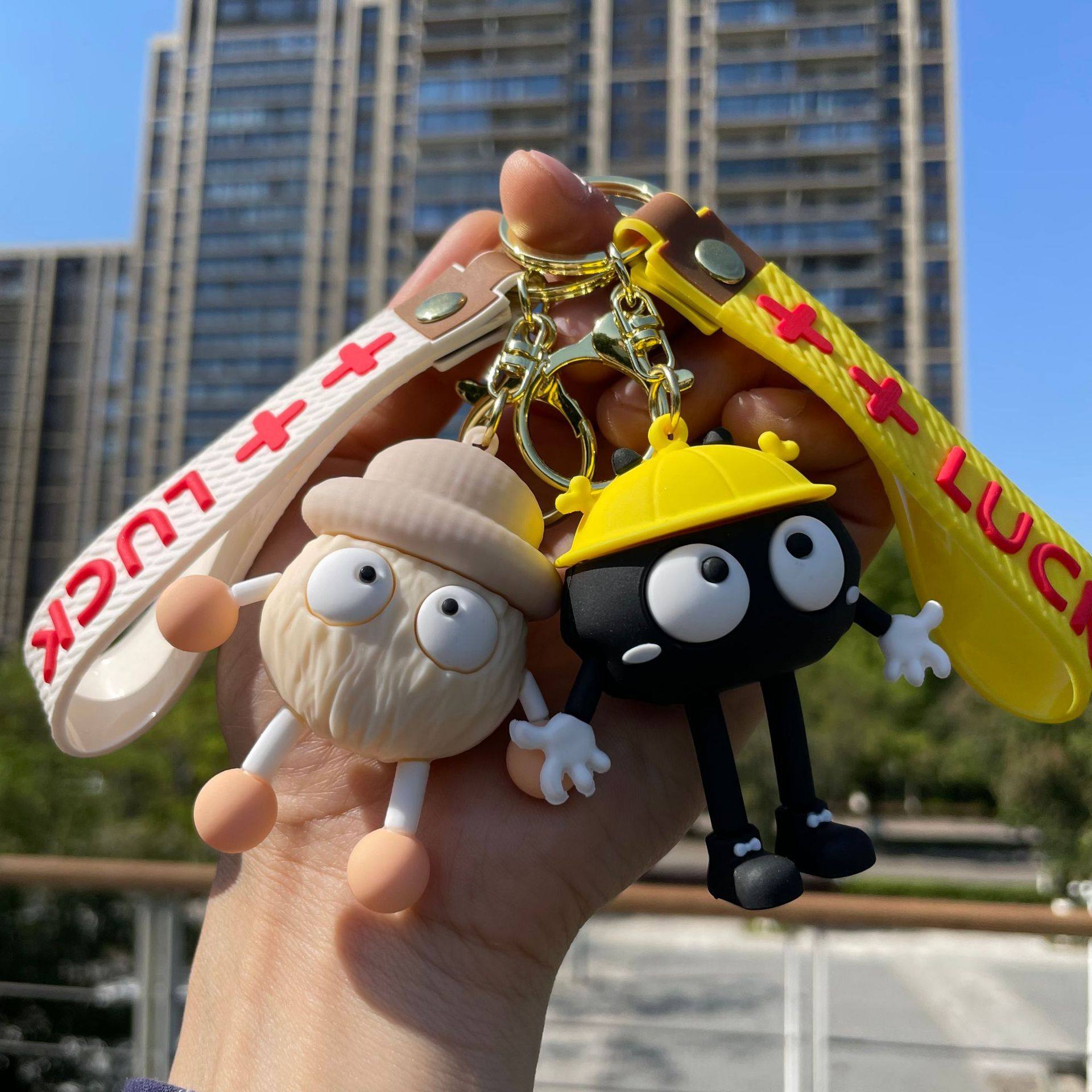 千与千寻钥匙扣软胶挂件可爱卡通书包挂饰汽车钥匙链圈小礼物,节庆用品/礼品,钥匙扣,淘宝优惠券,粉丝福利购,淘宝优惠卷