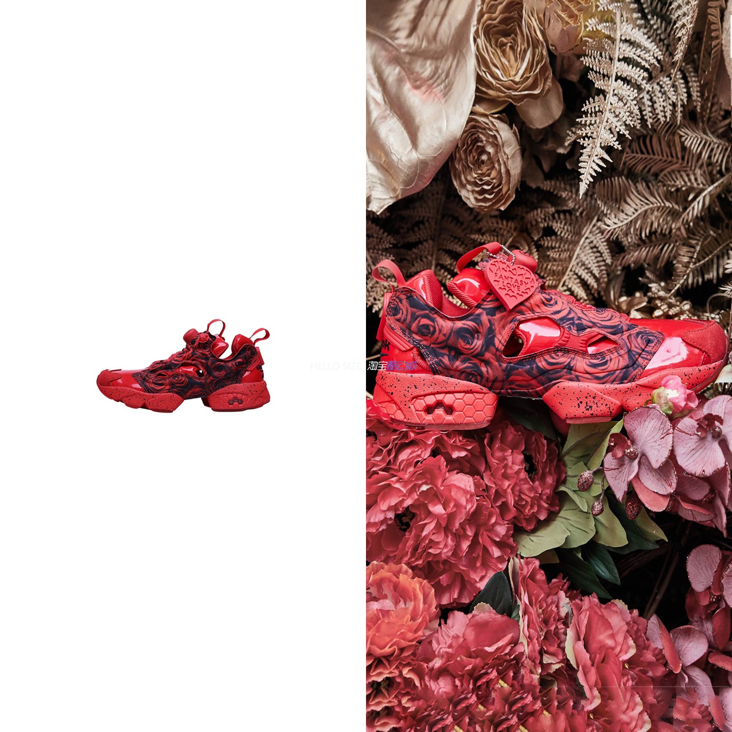 情人节复古休闲鞋Reebok/锐步女