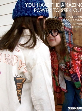 【原】日系小众秋冬外套涂鸦gonh工装上衣